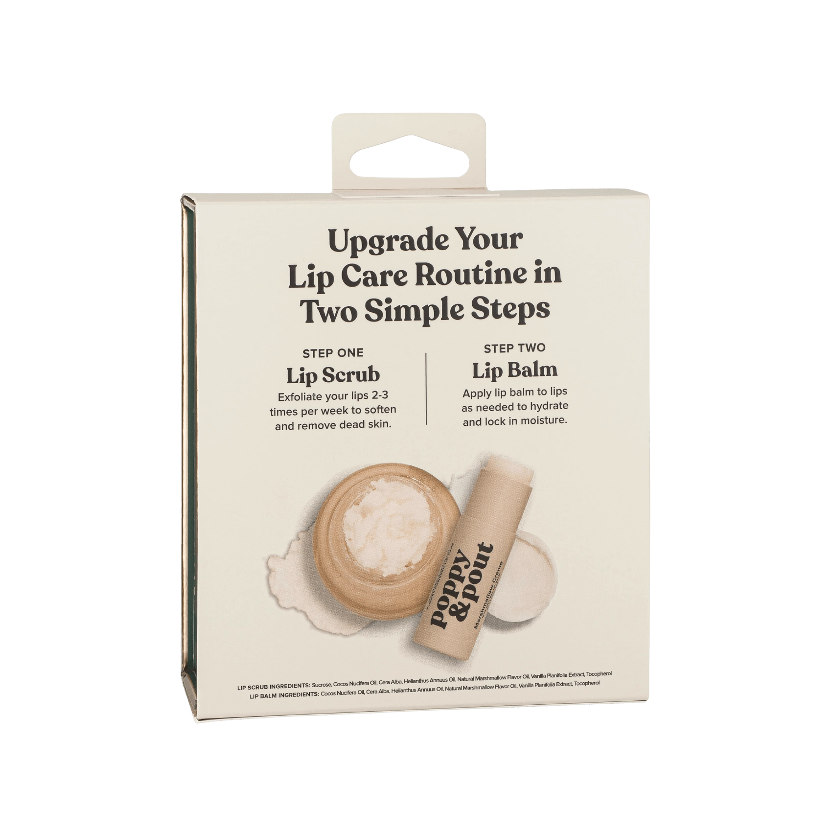 Poppy & Pout Lip Care Duo Marshmallow Creme image 2