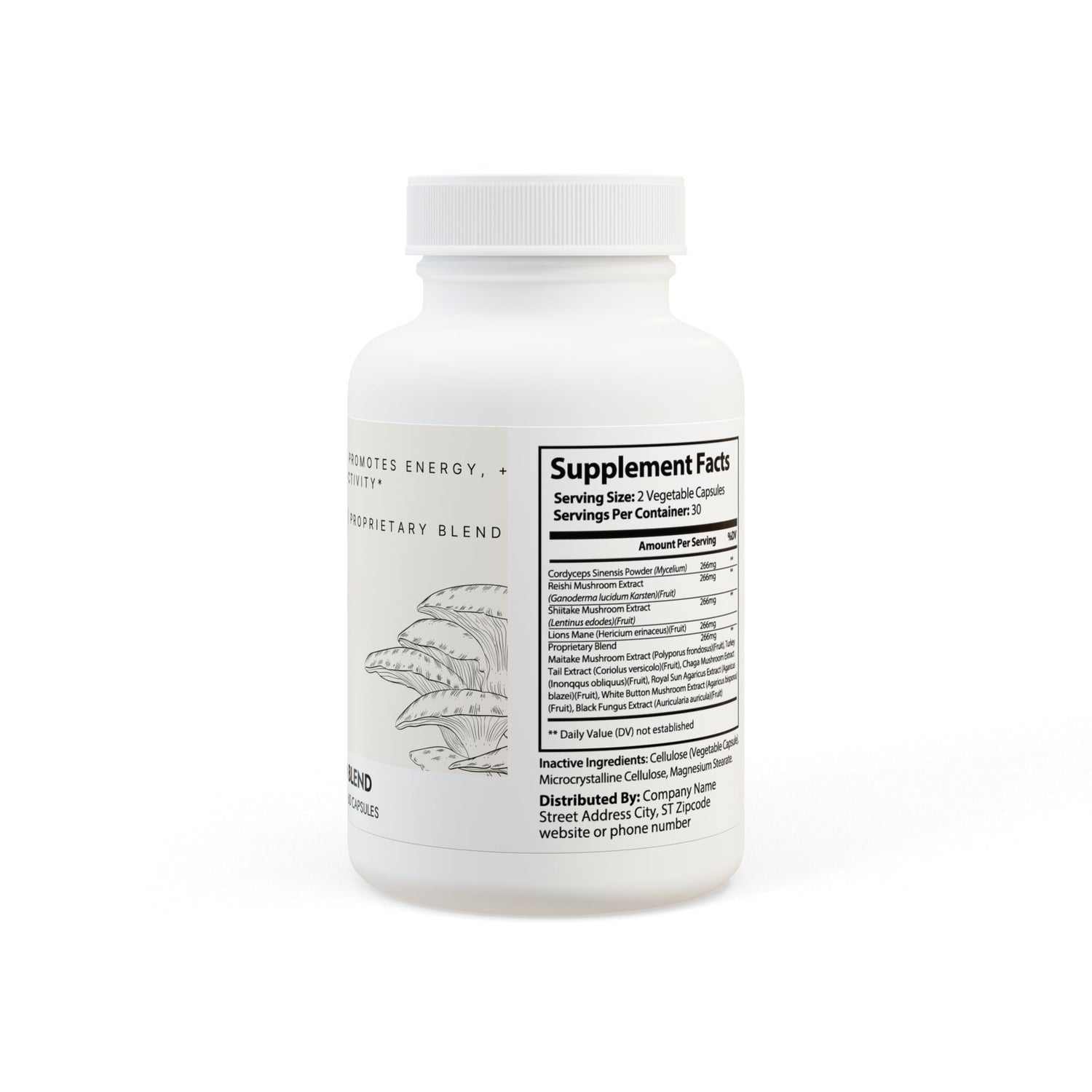 mushroom blend supplement