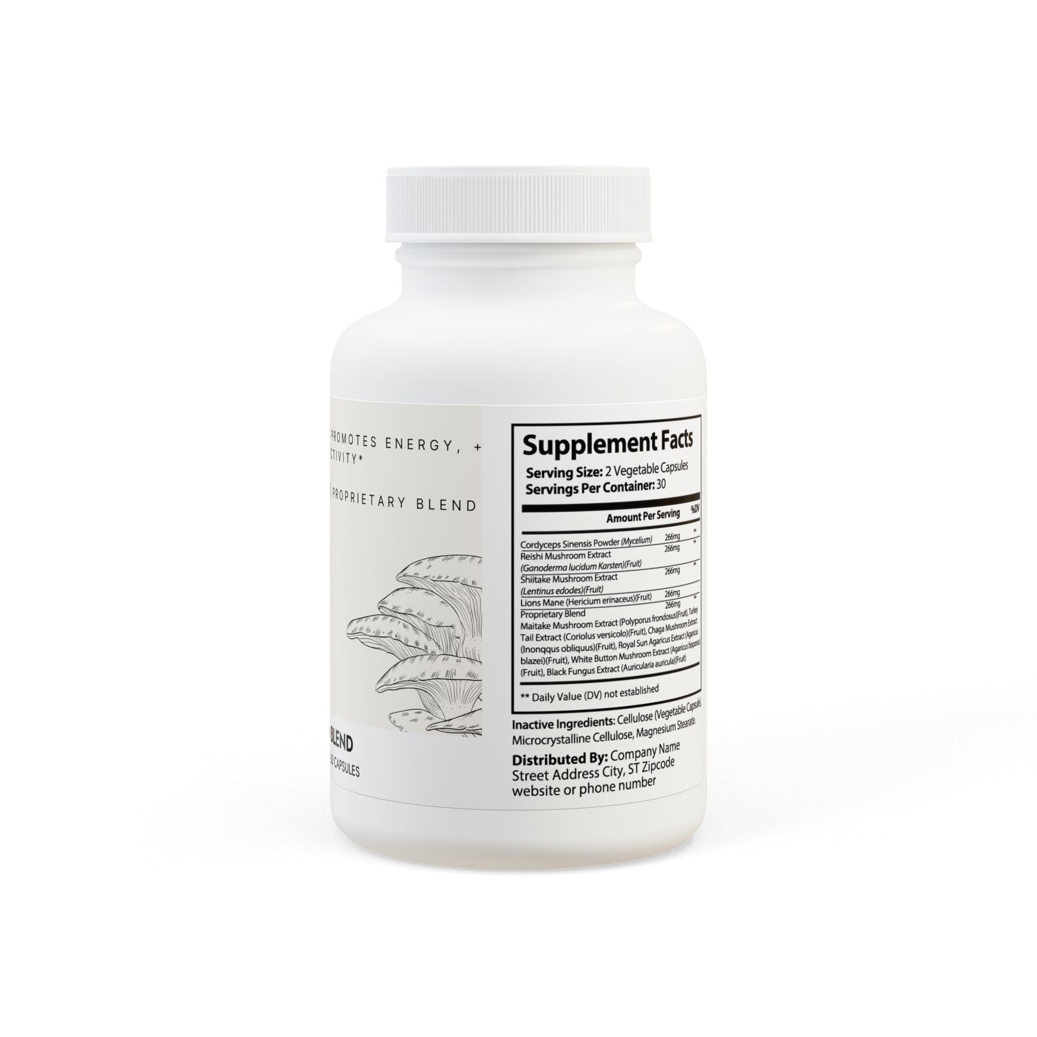 mushroom blend supplement