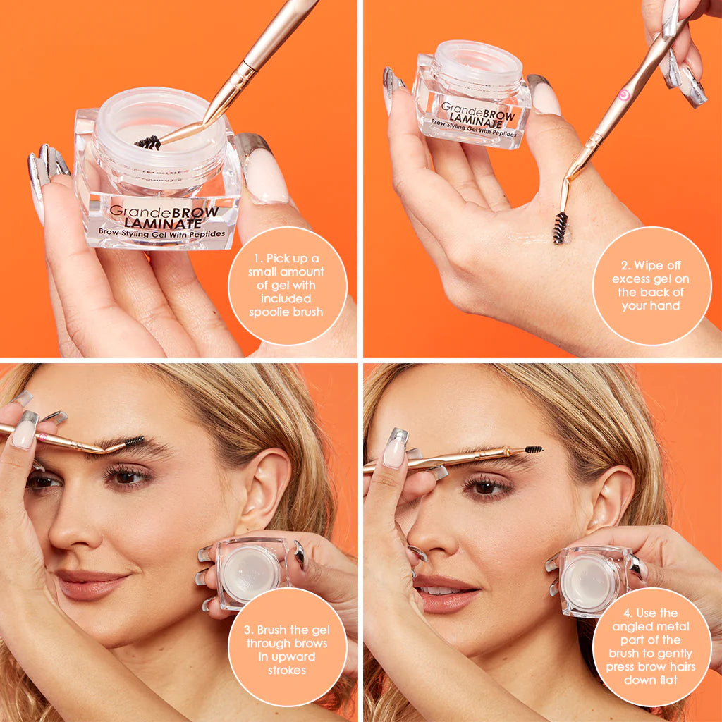 GrandeBROW-LAMINATE Brow Styling Gel with Peptides image 3
