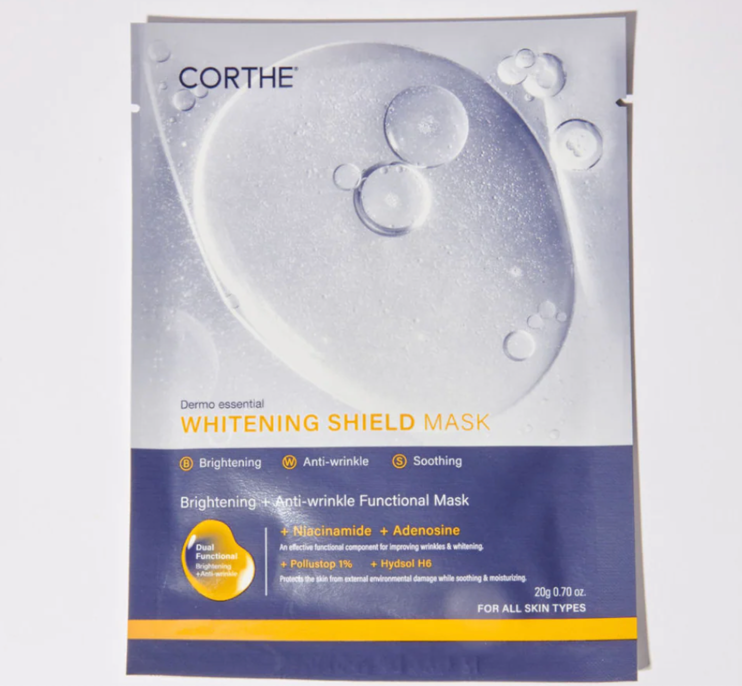 Corthe Brightening Shield Sheet Mask