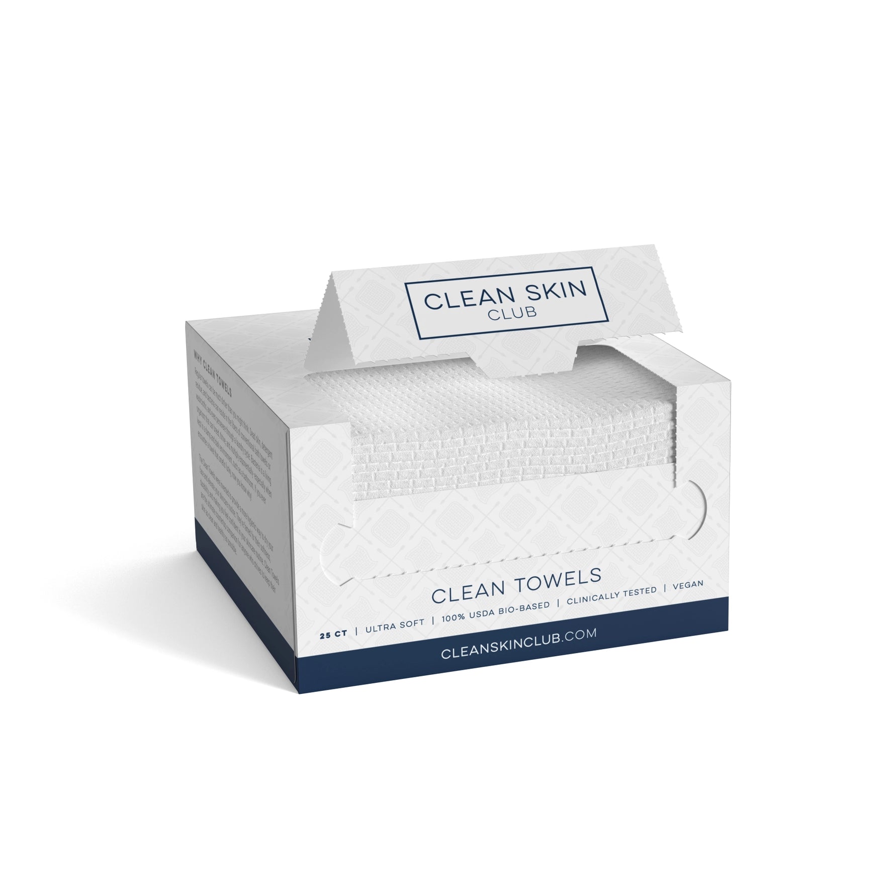 Clean Towels, Disposable Face Towels, 25 Count image 0
